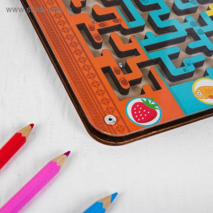 Лабиринт маленький &laquo;Зверушки и их любимое лакомство&raquo;