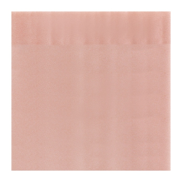 Блок с липким краем 76мм х 76мм 50л пластик прозрачный розовый перламутр