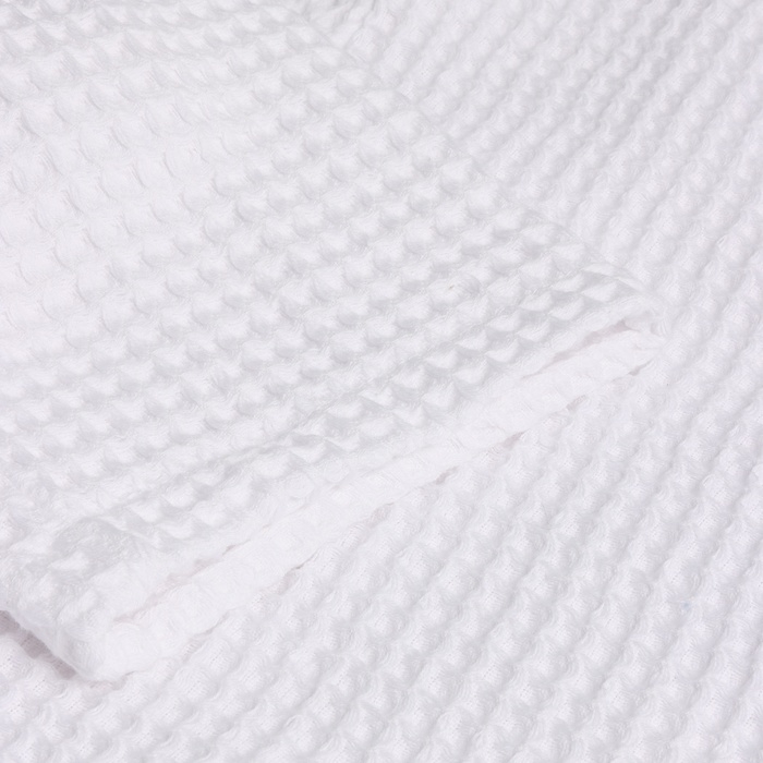 Халат вафельный мужской SL HOME: Boho "Блан де Блан", размер M, 100% хлопок, 280 г/м2