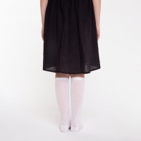 Гольфы детские, цвет белый, размер 16-18