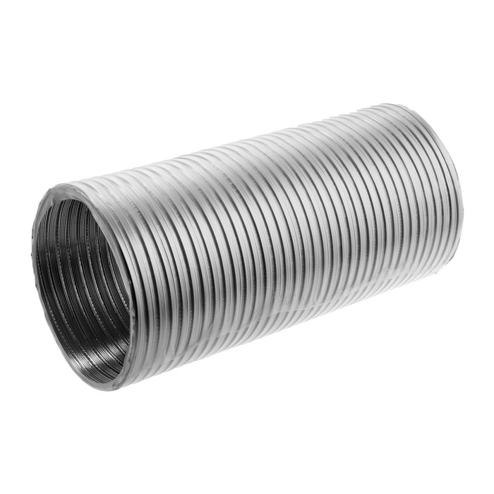 Воздуховод гофрированный Воздуховод гофрированный "КосмоВент", d=160 мм, раздвижной до 1.5 м, алюминий 80 мКм