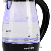 Чайник HYK-G2011 1.7л. 2200Вт черный