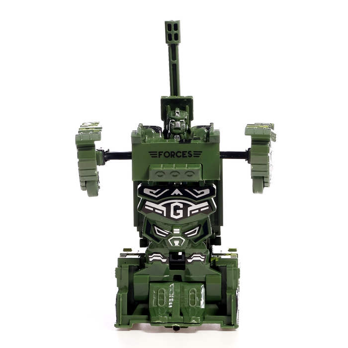 Робот &laquo;Танк&raquo;, инерционный, трансформируется при столкновении