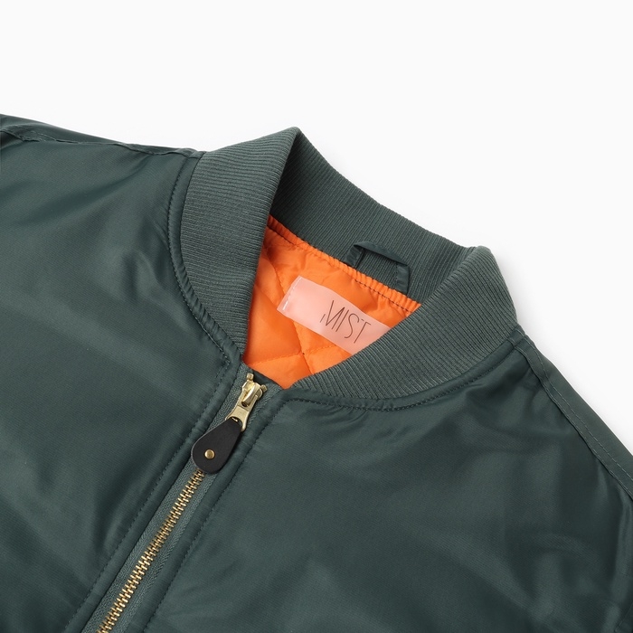 Бомбер мужской на молнии MIST, размер 50, хаки