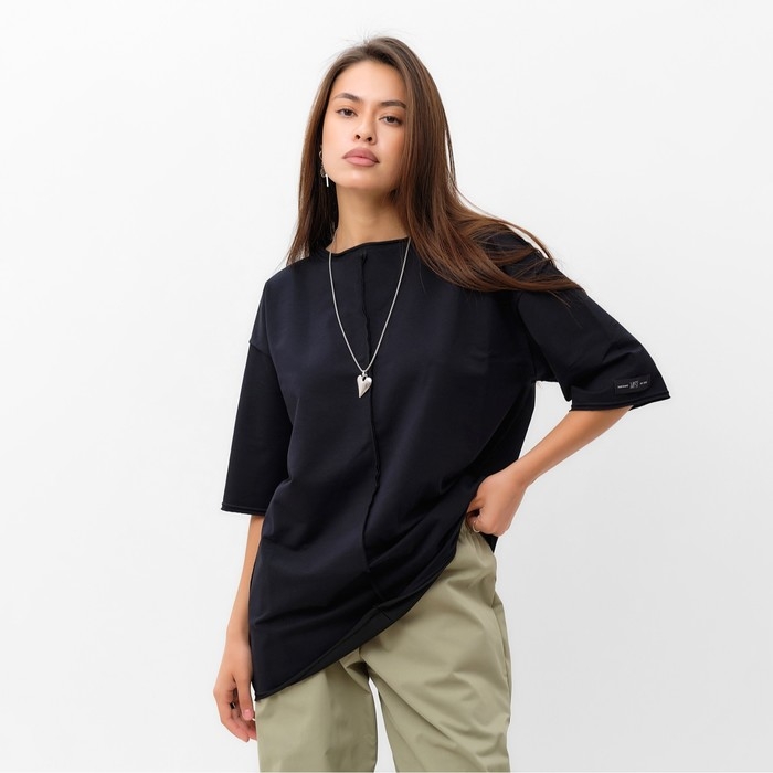 Футболка женская MIST Base, размер S-M, цвет черный Футболка женская MIST Base, размер S-M, цвет черный