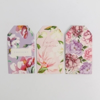 Набор атласных лент «Пионы» 14 х 19 см, 3 шт. Набор атласных лент «Пионы» 14 х 19 см, 3 шт.