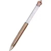 Ручка шариковая-прикол &laquo;Корона&raquo; со стразами, МИКС