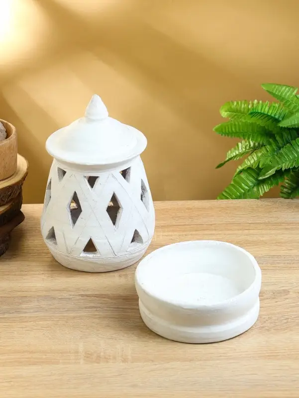 Подсвечник терракота "Фонарь" 16х16х28 см