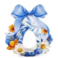 Коробка для яйца на Пасху &laquo;Бантик&raquo;, 9.8&times;23.8 см