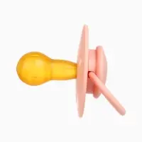 Соска - пустышка классическая, латекс, цв.персиковый, в контейнере, от 6 мес., M&B