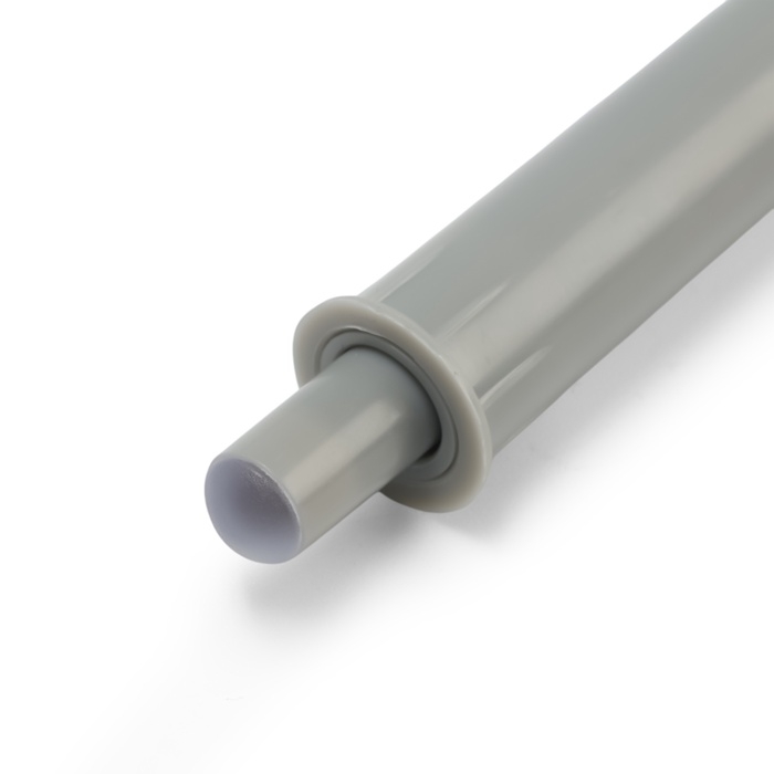 Толкатель (амортизатор) мебельный, цвет серый, 61,5х9 мм, 10 шт