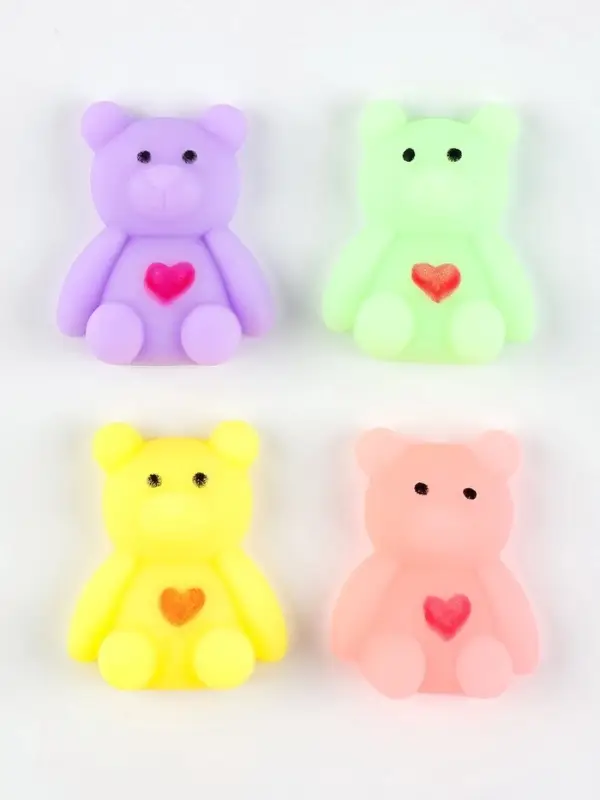 Антистресс сквиш мялка &laquo;Мишки&raquo;, в банке