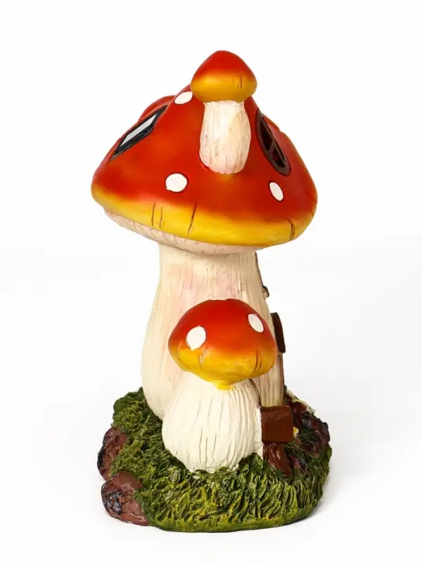 Садовый фонарь 20 х 10 х 16 "Грибной дом" GMV-0339