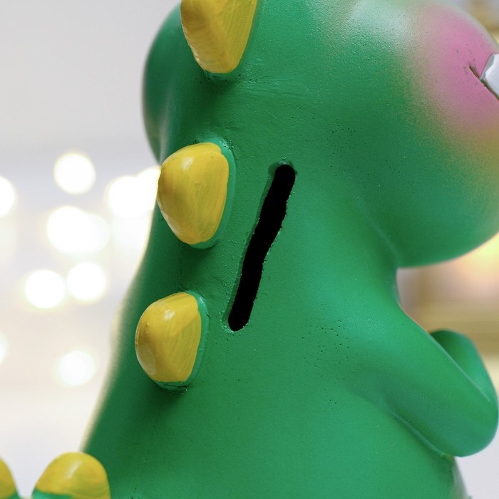 Копилка Копилка "Динозавр Рекс" зеленая, 18см