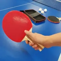 Набор для настольного тенниса High Scorer, черно-красный