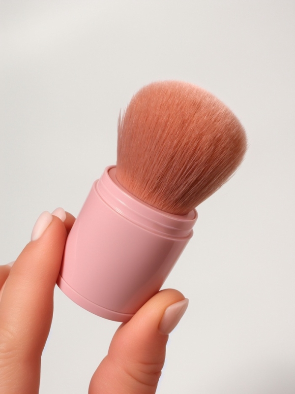 Кисть д/макияжа складная МИНИ 8,5*4см нейлон/пластик розовый пакет QF Кисть д/макияжа складная МИНИ 8,5*4см нейлон/пластик розовый пакет QF