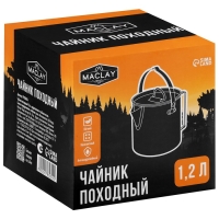 Чайник походный maclay, 1.2 л, нержавеющая сталь Чайник походный maclay, 1.2 л, нержавеющая сталь