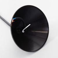 Подвес "Конус" 1х15Вт Е27 МОДЕЛЬ: BR 00271 черный/оранжевый 25х25х15см