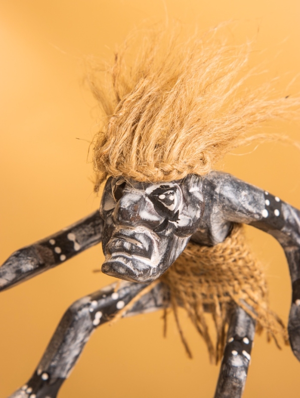 Сувенир "Абориген серфигист" дерево, 14х7х17 см