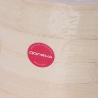 Пароварка Доляна &laquo;Восточная кухня&raquo;, 2 этажа, d=24 см, бамбук