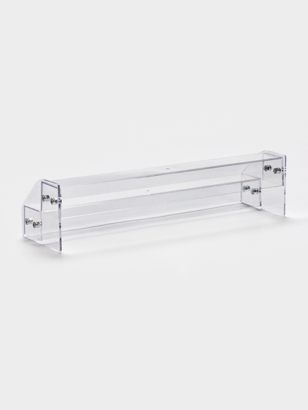 Подставка под лаки 2 этажа, 31&times;9&times;7,5 см, оргстекло 2 мм