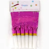 Карнавальный язычок &laquo;Дождик&raquo; цвета МИКС, 6 шт