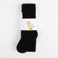 Колготки детские махровые, цвет чёрный, рост 140-146 см Колготки детские махровые, цвет чёрный, рост 140-146 см