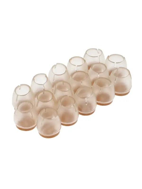 Накладка мебельная круглая ТУНДРА, d=25-29 мм, 16 шт.