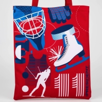 Сумка шоппер Putin team, 35 х 40 х 0.5 см, красная Сумка шоппер Putin team, 35 х 40 х 0.5 см, красная