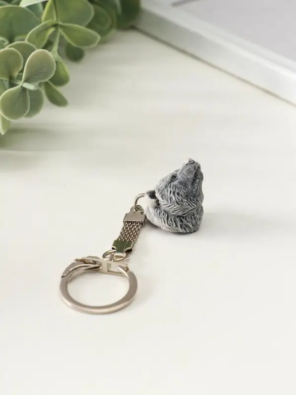 Брелок "Голова медведя маленькая" 2,5 см