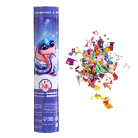 Новогодняя хлопушка пневматическая &laquo;Змейка&raquo;, 20 см, на новый год