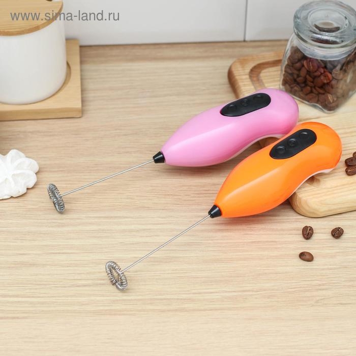 Капучинатор Доляна «Обжорка», 22×5×4 см, цвет МИКС Капучинатор Доляна «Обжорка», 22×5×4 см, цвет МИКС