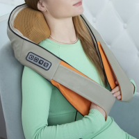 Массажёр для спины и шеи Luazon LEM-21, наплечный, ИК-подогрев, 220 В Массажёр для спины и шеи Luazon LEM-21, наплечный, ИК-подогрев, 220 В