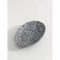 Набор аксессуаров для ванной комнаты Доляна &laquo;Гранит&raquo;, 3 предмета (дозатор 350 мл, мыльница, стакан), цвет серый