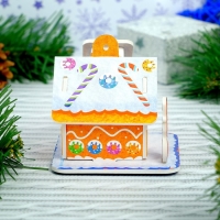 3D Конструктор-подвеска «Пряничный домик» 3D Конструктор-подвеска «Пряничный домик»