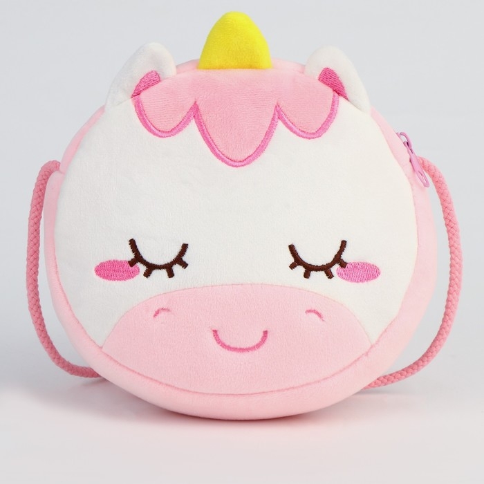 Сумка плюшевая «Единорог» Сумка плюшевая «Единорог»