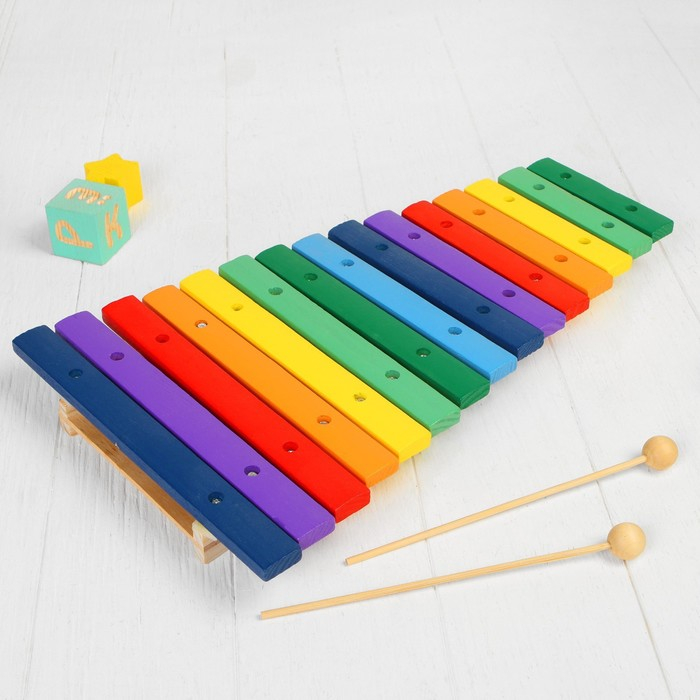 Игрушка музыкальная Ксилофон, 15 тонов Игрушка музыкальная Ксилофон, 15 тонов