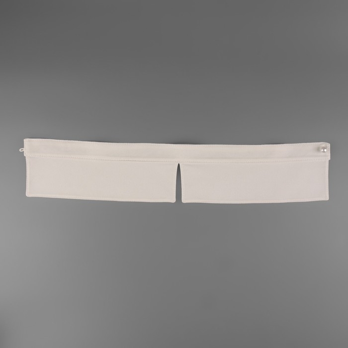 Воротник съёмный, 43 &times; 5 см, цвет айвори