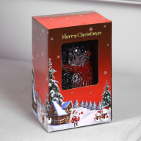 Светодиодная фигура &laquo;Пингвин&raquo; 12 &times; 15 &times; 9 см, акрил, 6 LED, батарейки ААх2 (не в комплекте), свечение белое