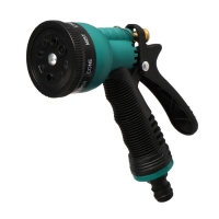 Пистолет для полива, 8 режимов, быстросъёмное соединение, pр&minus;пластик, Greengo