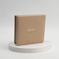 Набор маникюрный, 6 предметов, в футляре, цвет бежевый/персиковый