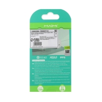 Сетевое зарядное устройство Maimi C106, Type-C, 3 А, 20 Вт, PD, белое Сетевое зарядное устройство Maimi C106, Type-C, 3 А, 20 Вт, PD, белое