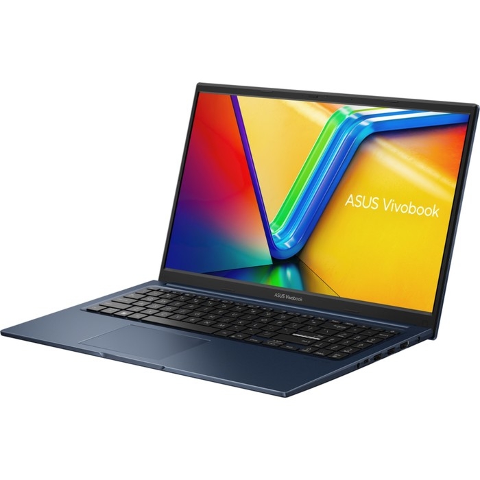 Ноутбук Asus VivoBook X1504ZA, 15.6 Ноутбук Asus VivoBook X1504ZA, 15.6", i3 1215U, 8Гб, SSD 512 Гб, UHD, noOS, синий