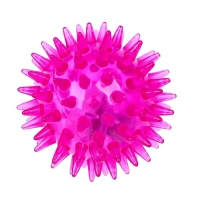 Мяч &laquo;Ёжик&raquo;, световой, матовый, цвета МИКС