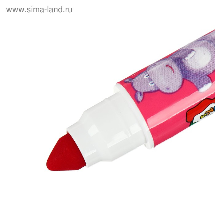 Фломастеры 12 цветов &laquo;Каляка-Маляка&raquo;, двухсторонние