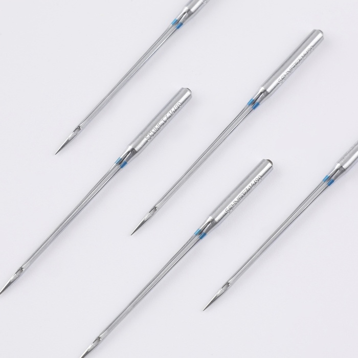 Иглы для бытовых швейных машин, универсальные, №90, 5 шт