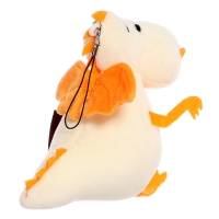 Мягкая игрушка «Дракончик», молочно-оранжевый животик, 13 см Мягкая игрушка «Дракончик», молочно-оранжевый животик, 13 см