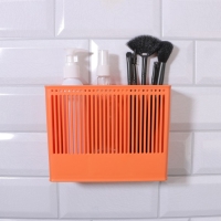 Органайзер для хранения &laquo;Classic&raquo;, навесной, 3 секции, с клеевой основой, 18,5 &times; 14,3 &times; 7,5 см, цвет МИКС