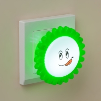 Ночник пластик от сети "Цветы на цветке" МИКС 7,5х7,5х2,7 см RISALUX Ночник пластик от сети "Цветы на цветке" МИКС 7,5х7,5х2,7 см RISALUX