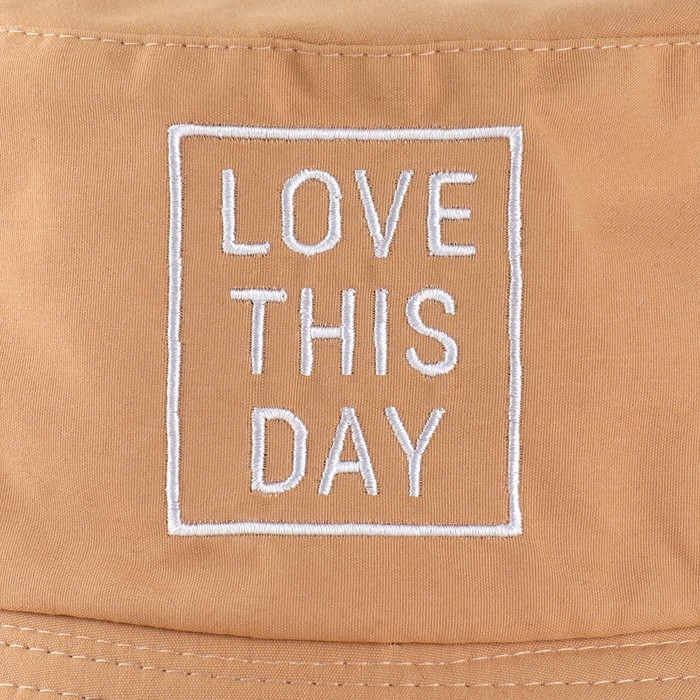 Панама Love this day, цвет бежевый, р-р 56